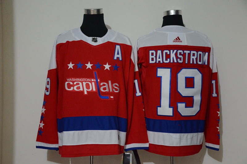 Capitals 19 Nicklas Backstrom Red Alternate Adidas Jersey Capitals 19 Nicklas Backstrom Red Alternate Adidas Jersey