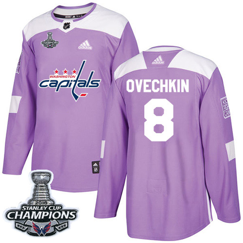 Adidas Capitals #8 Alex Ovechkin Purple Authentic Fights Cancer Stanley Cup Final Champions Stitched NHL Jersey Adidas Capitals #8 Alex Ovechkin Purple Authentic Fights Cancer Stanley Cup Final Champions Stitched NHL Jersey