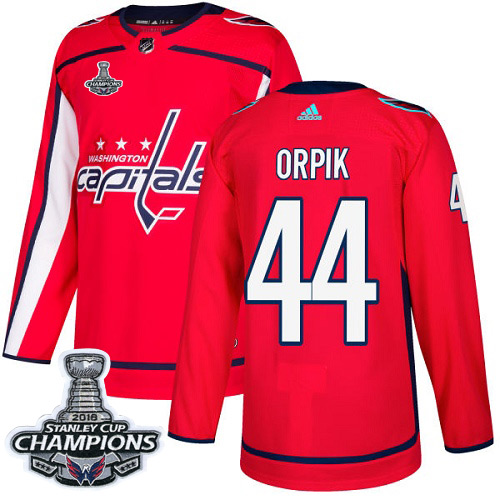 Adidas Capitals #44 Brooks Orpik Red Home Authentic Stanley Cup Final Champions Stitched NHL Jersey Adidas Capitals #44 Brooks Orpik Red Home Authentic Stanley Cup Final Champions Stitched NHL Jersey