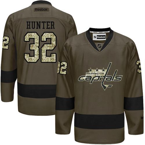 Capitals #32 Dale Hunter Green Salute to Service Stitched NHL Jersey Capitals #32 Dale Hunter Green Salute to Service Stitched NHL Jersey