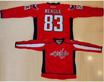 Washington Capitals #83 Jay Beagle Red Home Stitched NHL Jersey Washington Capitals #83 Jay Beagle Red Home Stitched NHL Jersey
