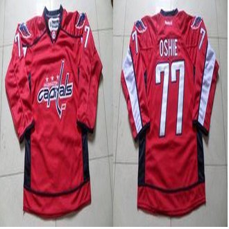 Washington Capitals #77 T.J Oshie Red Stitched NHL Jersey Washington Capitals #77 T.J Oshie Red Stitched NHL Jersey