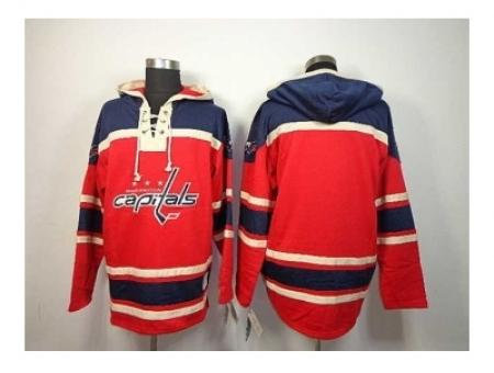 NHL Jerseys Washington Capitals Blank Red(Pullover hooded sweatshirt) (1) NHL Jerseys Washington Capitals Blank Red(Pullover hooded sweatshirt) (1)