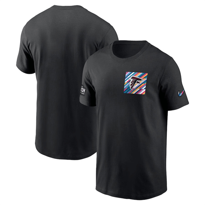 Men's Atlanta Falcons Black 2023 Crucial Catch Sideline Tri-Blend T-Shirt Men's Atlanta Falcons Black 2023 Crucial Catch Sideline Tri-Blend T-Shirt