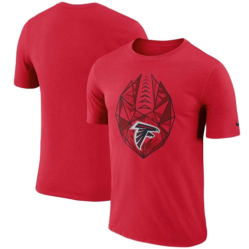 Men's Atlanta Falcons Nike Red Fan Gear Icon Performance T-Shirt Men's Atlanta Falcons Nike Red Fan Gear Icon Performance T-Shirt