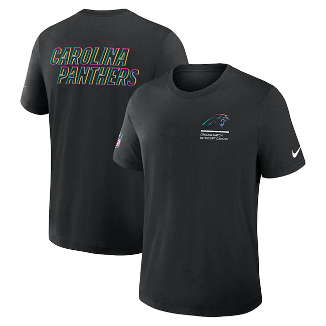 Men's Carolina Panthers Black 2025 Crucial Catch Tri-Blend Dri-FIT T-Shirt Men's Carolina Panthers Black 2025 Crucial Catch Tri-Blend Dri-FIT T-Shirt