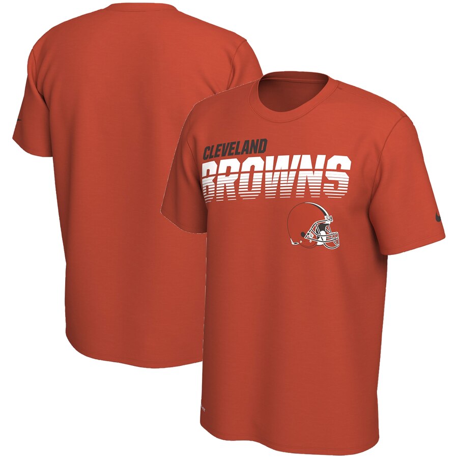 Cleveland Browns Nike Sideline Line Of Scrimmage Legend Performance T-Shirt Orange Cleveland Browns Nike Sideline Line Of Scrimmage Legend Performance T-Shirt Orange