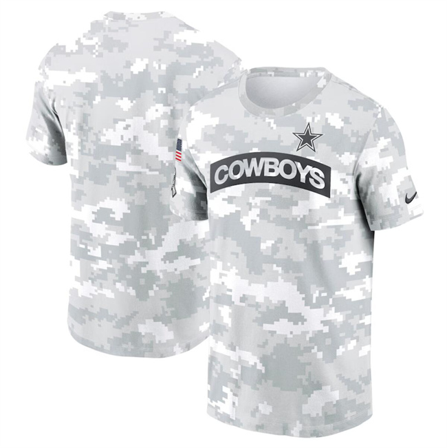 Men's Dallas Cowboys 2024 Arctic Camo Salute To Service Performance T-Shirt Men's Dallas Cowboys 2024 Arctic Camo Salute To Service Performance T-Shirt