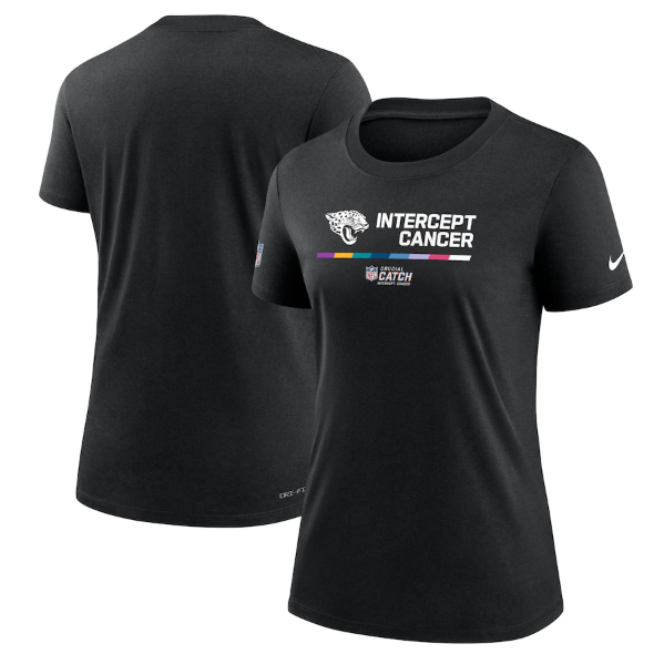 Women's Jacksonville Jaguars 2022 Black Crucial Catch Performance T-Shirt(Run Small) Women's Jacksonville Jaguars 2022 Black Crucial Catch Performance T-Shirt(Run Small)