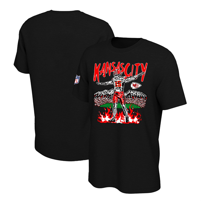 Men's Kansas City Chiefs Black T-Shirt Men's Kansas City Chiefs Black T-Shirt