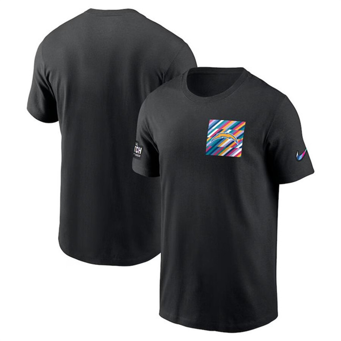 Men's Los Angeles Chargers Black 2023 Crucial Catch Sideline Tri-Blend T-Shirt Men's Los Angeles Chargers Black 2023 Crucial Catch Sideline Tri-Blend T-Shirt