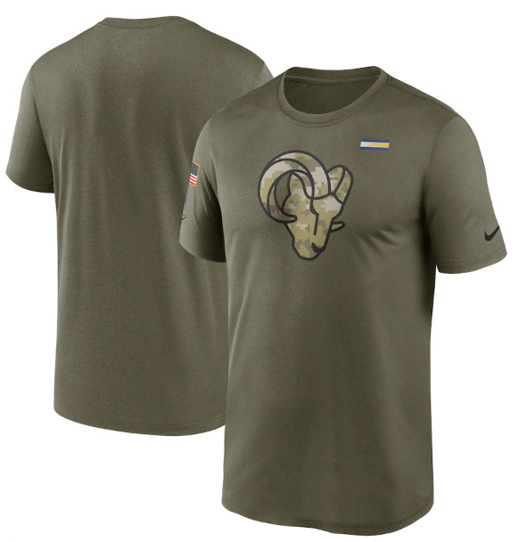Men's Los Angeles Rams #10 Cooper Kupp 2021 Olive Salute To Service Limited Stitched Men's Los Angeles Rams #10 Cooper Kupp 2021 Olive Salute To Service Limited Stitched