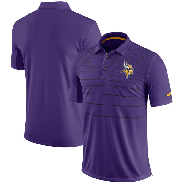 Men's Minnesota Vikings Nike Purple Early Season Polo Men's Minnesota Vikings Nike Purple Early Season Polo