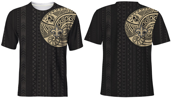 Men's New Orleans Saints Black T-Shirt Men's New Orleans Saints Black T-Shirt