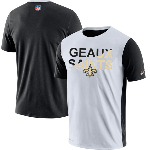 New Orleans Saints Nike Performance T-Shirt White New Orleans Saints Nike Performance T-Shirt White