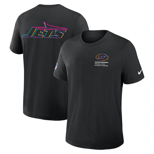 Men's New York Jets Black 2025 Crucial Catch Tri-Blend Dri-FIT T-Shirt Men's New York Jets Black 2025 Crucial Catch Tri-Blend Dri-FIT T-Shirt