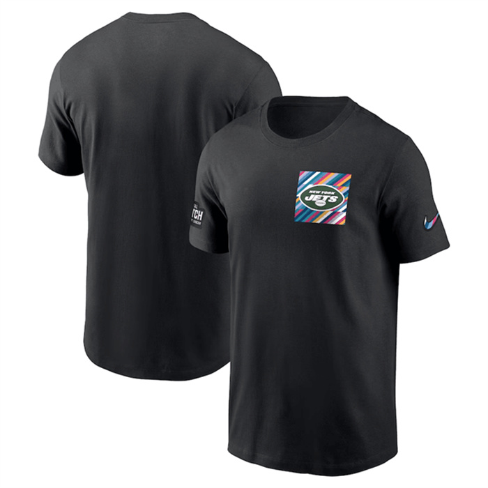 Men's New York Jets Black 2023 Crucial Catch Sideline Tri-Blend T-Shirt Men's New York Jets Black 2023 Crucial Catch Sideline Tri-Blend T-Shirt