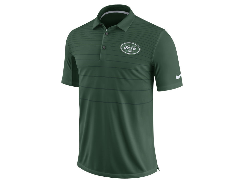 Men's New York Jets Nike Green Early Season Polo Men's New York Jets Nike Green Early Season Polo