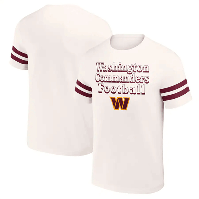 Men's Washington Commanders Cream X Darius Rucker Collection Vintage T-Shirt Men's Washington Commanders Cream X Darius Rucker Collection Vintage T-Shirt
