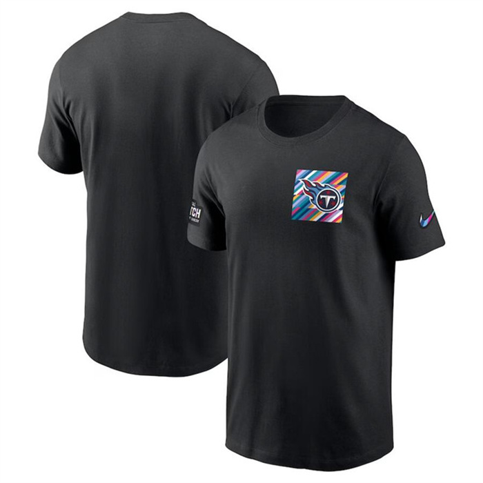 Men's Tennessee Titans Black 2023 Crucial Catch Sideline Tri-Blend T-Shirt Men's Tennessee Titans Black 2023 Crucial Catch Sideline Tri-Blend T-Shirt