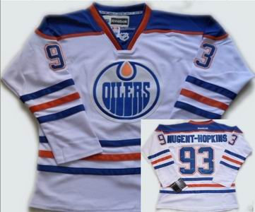 Edmonton Oilers 93 Ryan Nugent-Hopkins Royal white Jersey