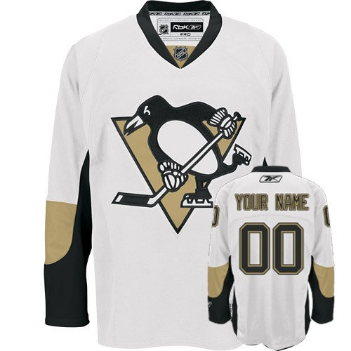 Pittsburgh Penguins White Customized Jersey Pittsburgh Penguins White Customized Jersey