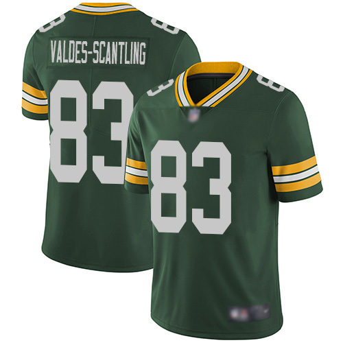 Packers #83 Marquez Valdes-Scantling Green Team Color Youth Stitched Football Vapor Untouchable Limited Jersey Packers #83 Marquez Valdes-Scantling Green Team Color Youth Stitched Football Vapor Untouchable Limited Jersey