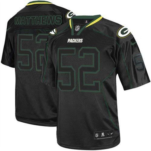 Nike Packers #52 Clay Matthews Lights Out Black Youth Stitched NFL Elite Jersey Nike Packers #52 Clay Matthews Lights Out Black Youth Stitched NFL Elite Jersey