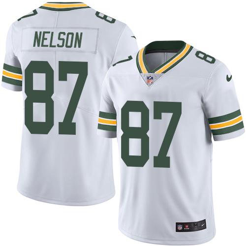 Nike Packers #87 Jordy Nelson White Youth Stitched NFL Vapor Untouchable Limited Jersey Nike Packers #87 Jordy Nelson White Youth Stitched NFL Vapor Untouchable Limited Jersey