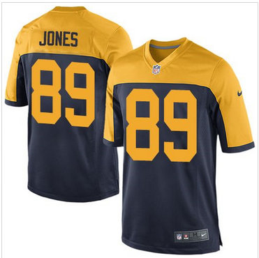 Youth Nike Packers #89 James Jones Navy Blue Alternate Stitched NFL Elite Jersey Youth Nike Packers #89 James Jones Navy Blue Alternate Stitched NFL Elite Jersey