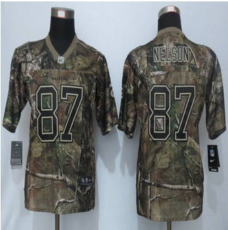 Youth New Green Bay Packers 87 Jordy Nelson Rodgers Camo Elite Jerseys