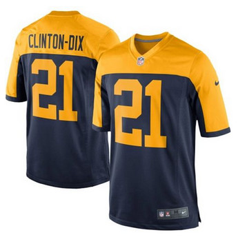 Youth New Green Bay Packers #21 Ha Ha Clinton-Dix Navy Blue Alternate Stitched NFL New Elite Jersey