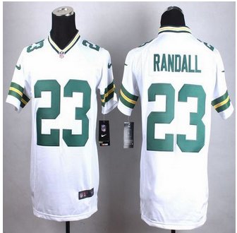 Youth New Packers #23 Damarious Randall White Stitched NFL Elite Jersey