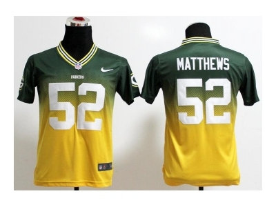 NEW Youth jerseys green bay packers #52 clay matthews green-yellow(Elite II drift fashion) NEW Youth jerseys green bay packers #52 clay matthews green-yellow(Elite II drift fashion)
