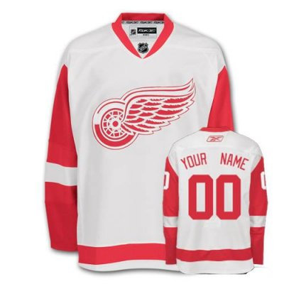 Detroit Red Wings Road Customized Jersey