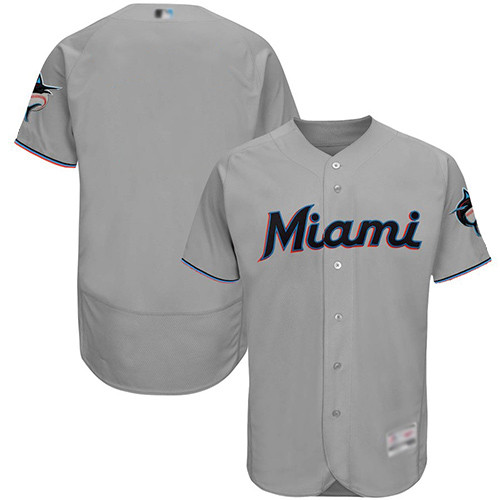 marlins Blank Grey Flexbase Authentic Collection Stitched Baseball Jersey marlins Blank Grey Flexbase Authentic Collection Stitched Baseball Jersey