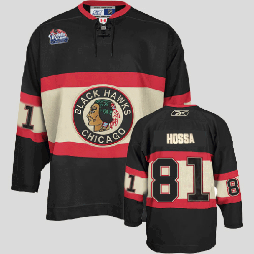 Youth Blackhawks #81 Marian Hossa Winter Classic Stitched Black NHL Jersey Youth Blackhawks #81 Marian Hossa Winter Classic Stitched Black NHL Jersey