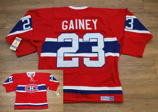 Youth Canadiens #23 Bob Gainey Stitched Red CH CCM Throwback NHL Jersey Youth Canadiens #23 Bob Gainey Stitched Red CH CCM Throwback NHL Jersey