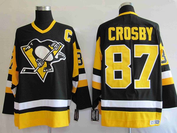 Youth Penguins #87 Sidney Crosby Stitched Black Mitchell&Ness NHL Jersey Youth Penguins #87 Sidney Crosby Stitched Black Mitchell&Ness NHL Jersey
