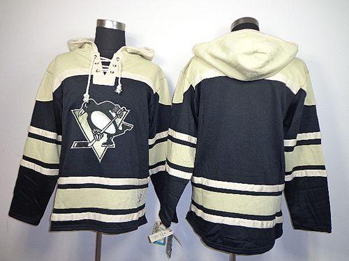 Youth Penguins Blank Black Sawyer Hooded Sweatshirt Stitched NHL Jersey Youth Penguins Blank Black Sawyer Hooded Sweatshirt Stitched NHL Jersey