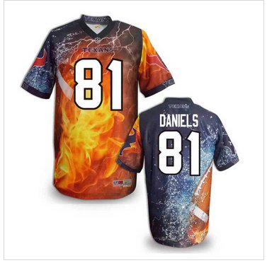 Houston Texans #81 Owen Daniels Stitched NFL Elite Fanatical Version Jersey (11) Houston Texans #81 Owen Daniels Stitched NFL Elite Fanatical Version Jersey (11)