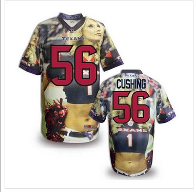 Houston Texans #56 Brian Cushing Stitched NFL Elite Fanatical Version Jersey (6) Houston Texans #56 Brian Cushing Stitched NFL Elite Fanatical Version Jersey (6)
