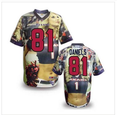 Houston Texans #81 Owen Daniels Stitched NFL Elite Fanatical Version Jersey (6) Houston Texans #81 Owen Daniels Stitched NFL Elite Fanatical Version Jersey (6)