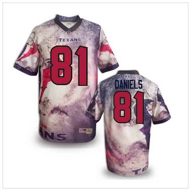 Houston Texans #81 Owen Daniels Stitched NFL Elite Fanatical Version Jersey (5) Houston Texans #81 Owen Daniels Stitched NFL Elite Fanatical Version Jersey (5)