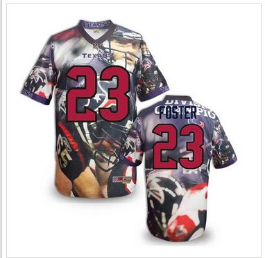 Houston Texans #23 Arian Foster Stitched NFL Elite Fanatical Version Jersey (9) Houston Texans #23 Arian Foster Stitched NFL Elite Fanatical Version Jersey (9)