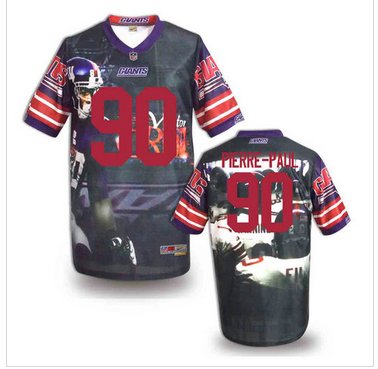 New York Giants #90 Jason Pierre-Paul Stitched NFL Elite Fanatical Version Jersey (5) New York Giants #90 Jason Pierre-Paul Stitched NFL Elite Fanatical Version Jersey (5)