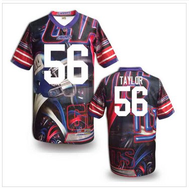New York Giants #56 Lawrence Taylor Stitched NFL Elite Fanatical Version Jersey (6) New York Giants #56 Lawrence Taylor Stitched NFL Elite Fanatical Version Jersey (6)