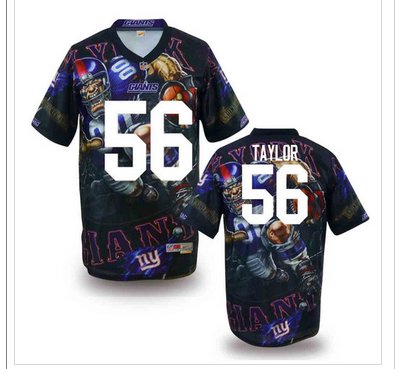 New York Giants #56 Lawrence Taylor Stitched NFL Elite Fanatical Version Jersey (1) New York Giants #56 Lawrence Taylor Stitched NFL Elite Fanatical Version Jersey (1)