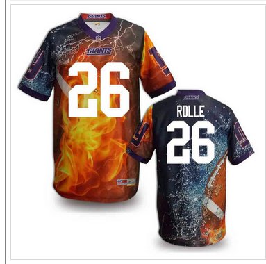 New York Giants #26 Antrel Rolle Stitched NFL Elite Fanatical Version Jersey (9) New York Giants #26 Antrel Rolle Stitched NFL Elite Fanatical Version Jersey (9)