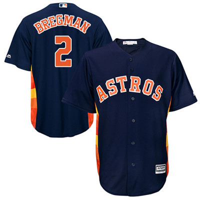 Astros #2 Alex Bregman Navy Blue Cool Base Stitched Youth Baseball Jersey Astros #2 Alex Bregman Navy Blue Cool Base Stitched Youth Baseball Jersey